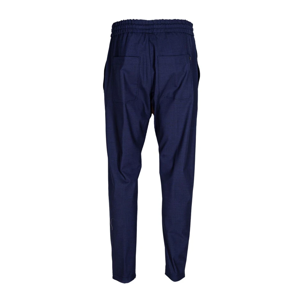 Dondup Heren trekkoord broek Slim Fit Blue Heren