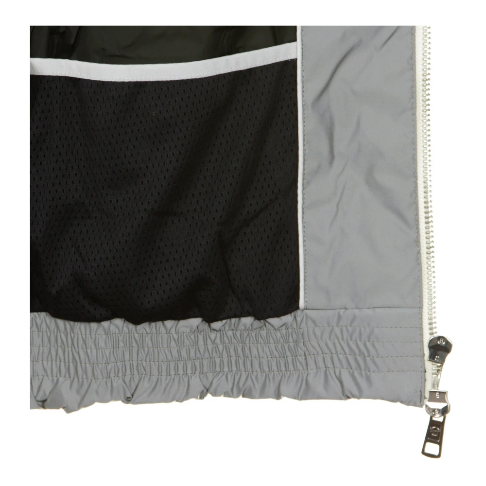 Sergio Tacchini Dhule Heren Zilveren Jas Zilver zwart Gray Heren