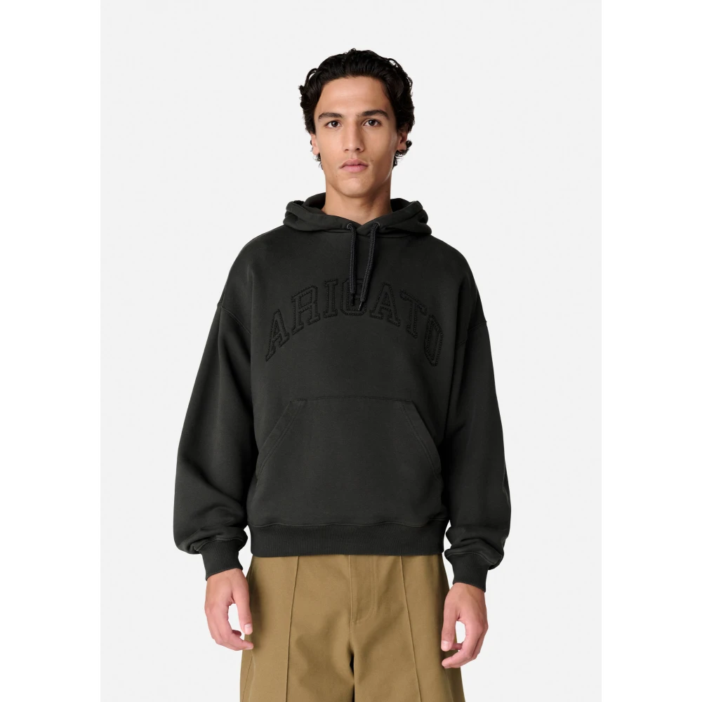 Axel Arigato Motto Hoodie Gray Heren