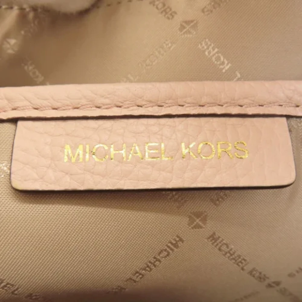 Michael Kors Pre-owned Leather backpacks Pink Dames