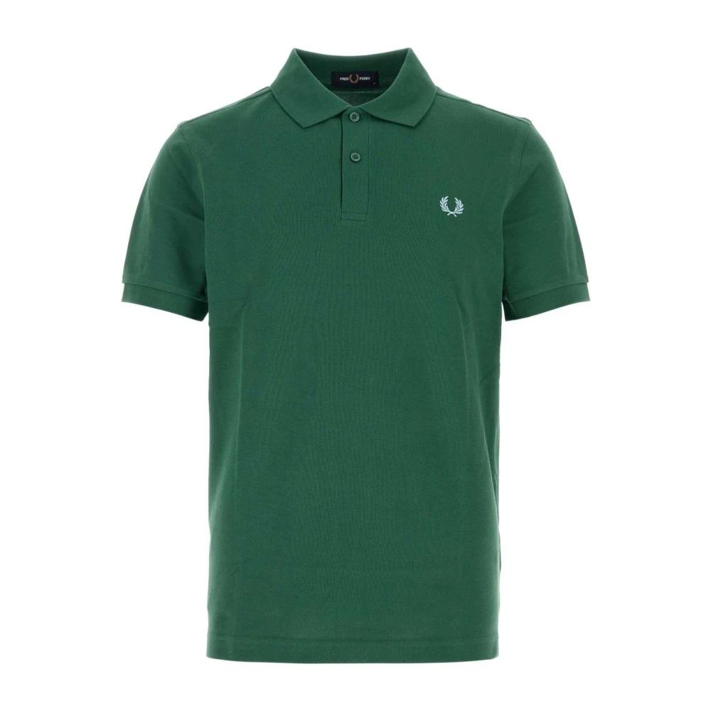 Fred Perry Men's Green M6000 Polo Shirt - Polo Shirts - S - Tops