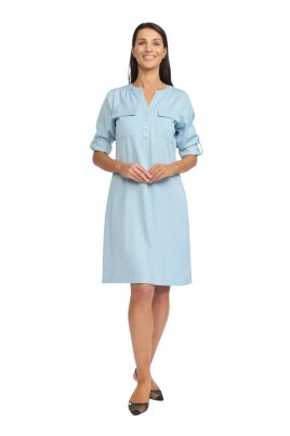 elegant-dress-with-v-neck-and-pockets