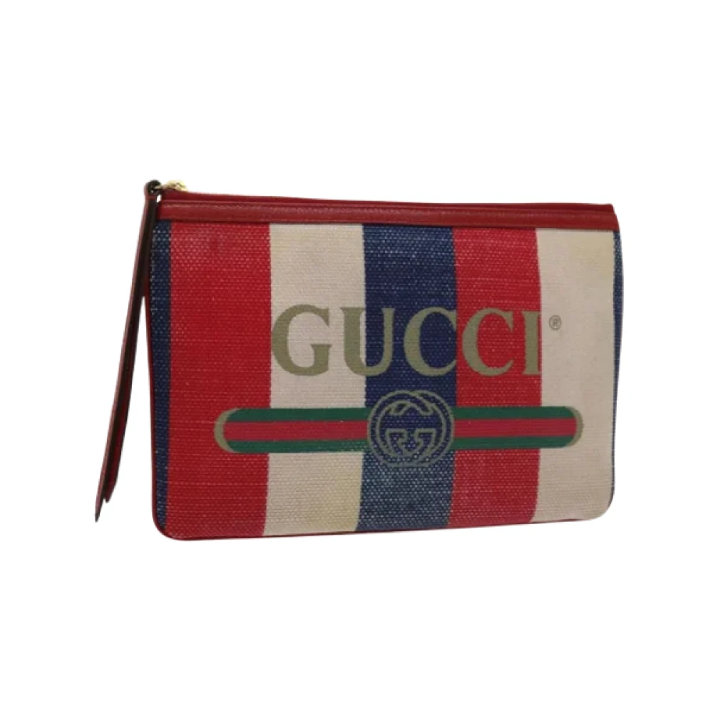Gucci Vintage Pre-owned Cotton gucci-bags Multicolor Dames
