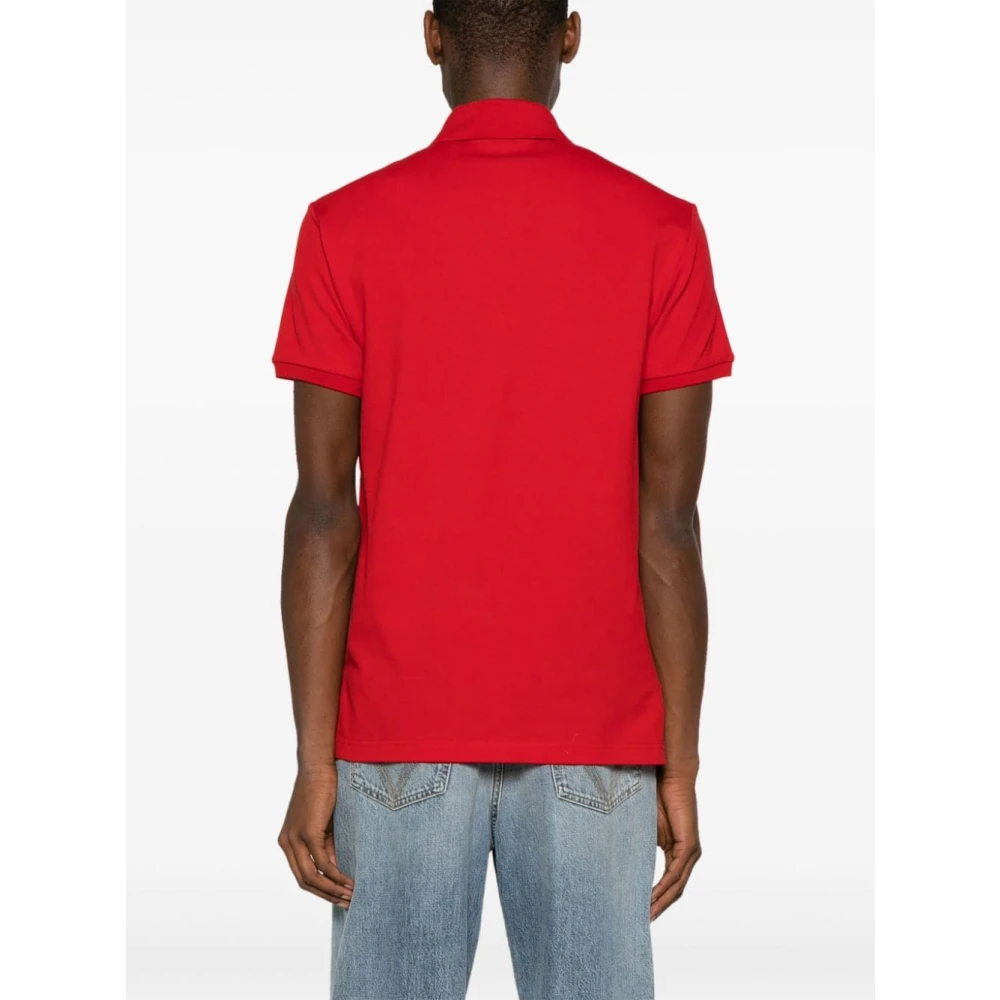 ETRO Rode T-shirts en Polos Red Heren