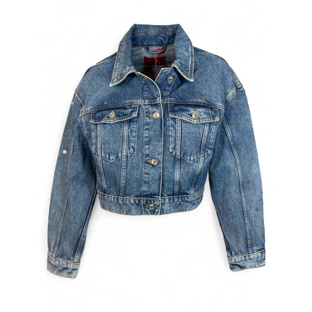 Jackets > Denim Jackets - - Hugo Boss - Modalova
