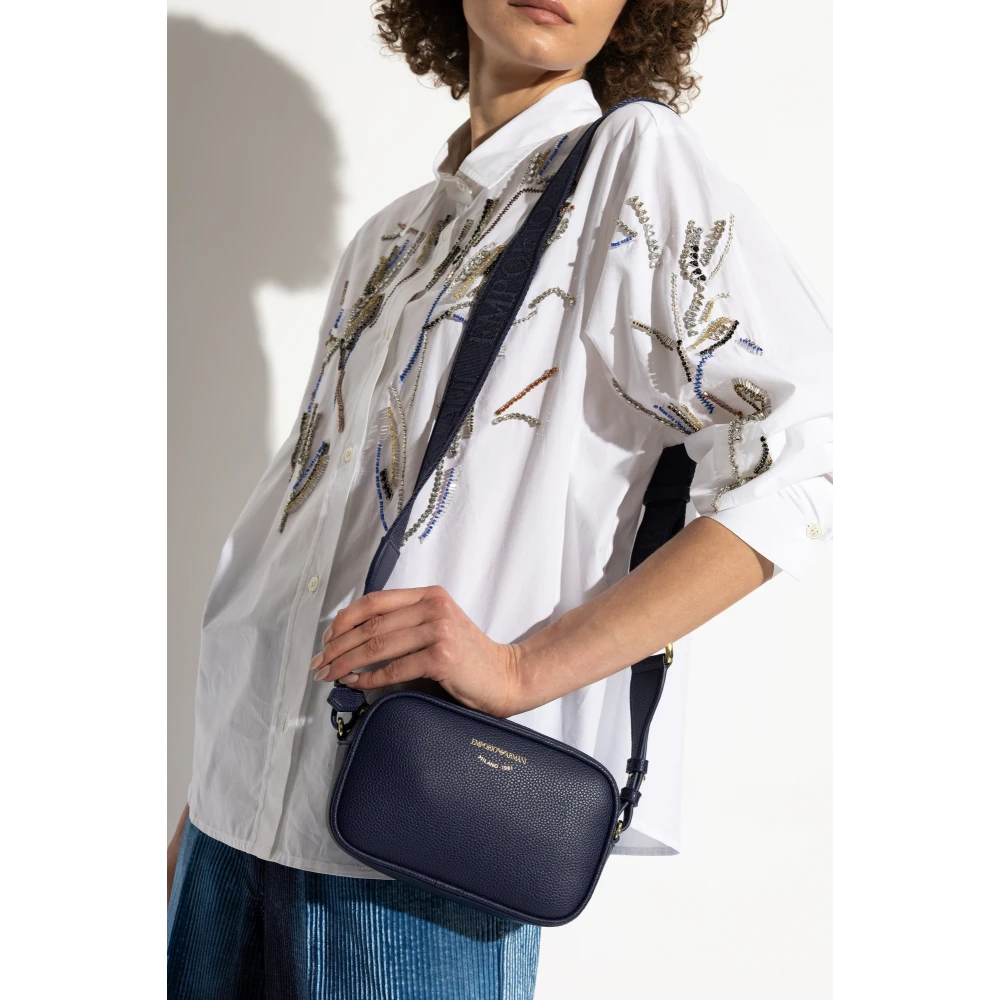Emporio Armani Schoudertas Blue Dames