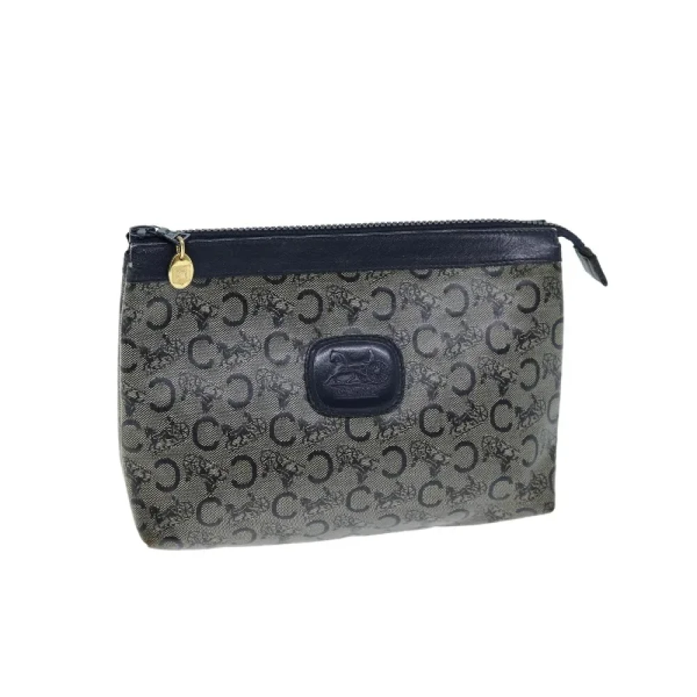 Celine Vintage Pre-owned Canvas celine-bags Blue Dames