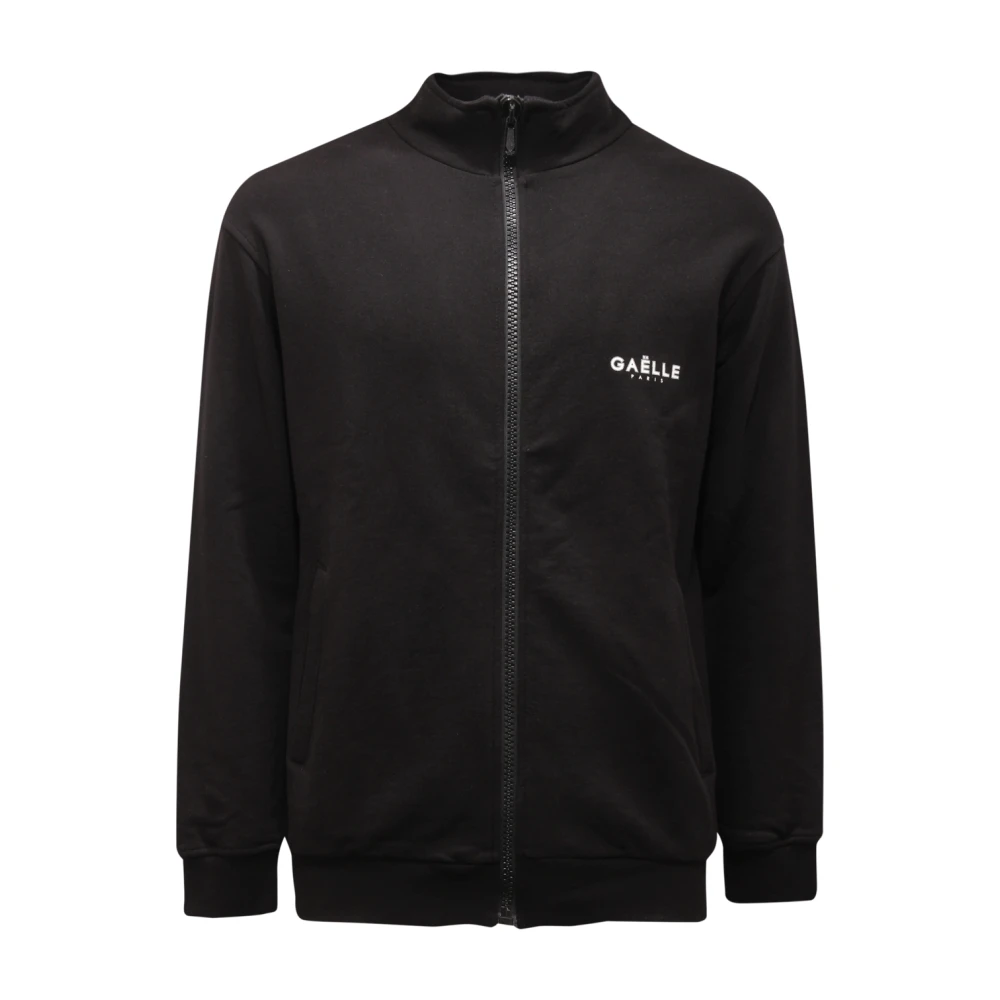 Gaëlle Paris Black Zip-Throughs, Male, 2XL, Gbu01233 Sweatshirt