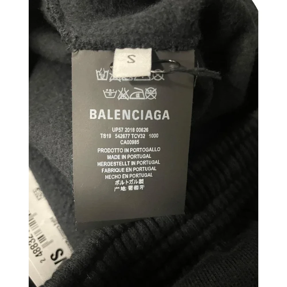 Balenciaga Vintage Pre-owned Cotton bottoms Black Heren