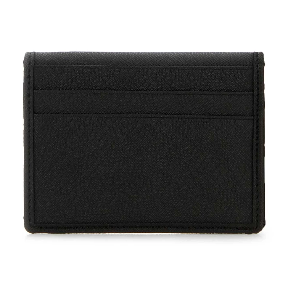 Vivienne Westwood Zwarte Synthetisch Leren Kaarthouder Black Dames