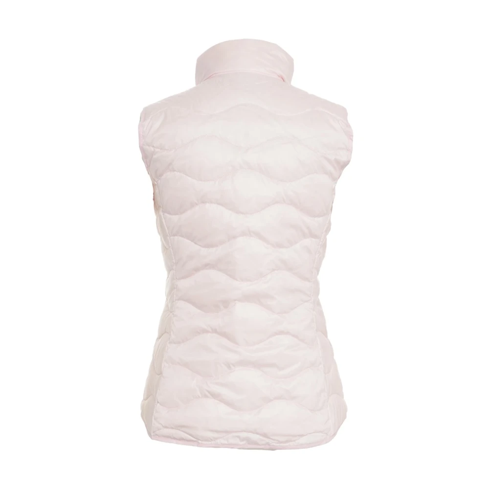 Blauer Roze Gewatteerd Vest Dames Gilet Pink Dames