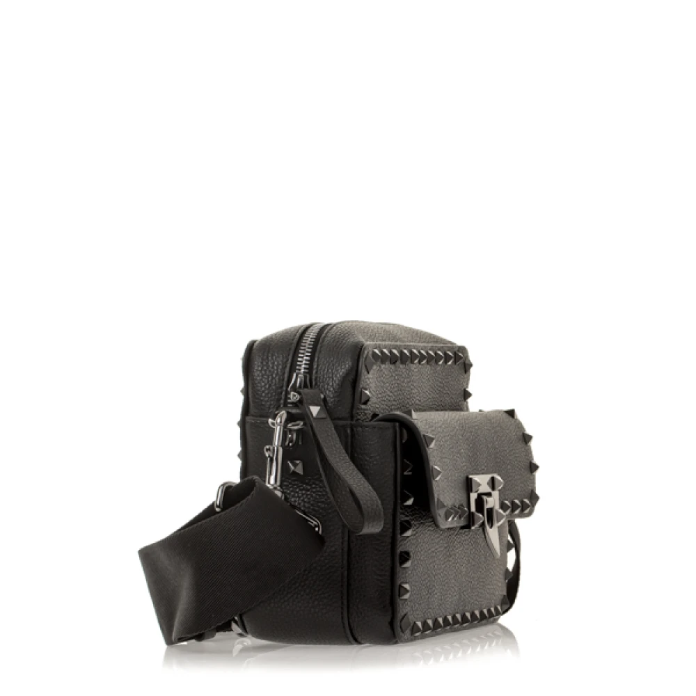 Valentino Garavani Stijlvolle Crossbody Tas Black Heren