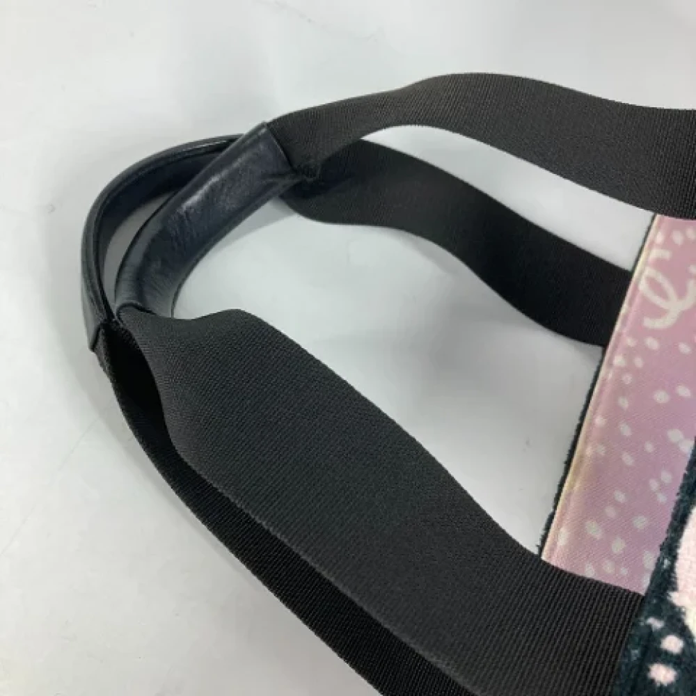 Chanel Vintage Pre-owned Cotton chanel-bags Pink Dames