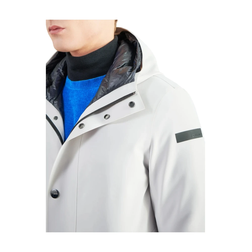 RRD Seamless Down Under Parka Jacket Blue Heren