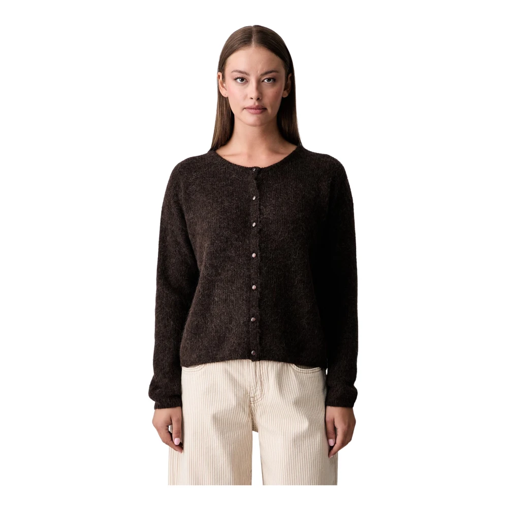 Mos Mosh Damen Strickjacken Braun Gr. Klein - Bild 6