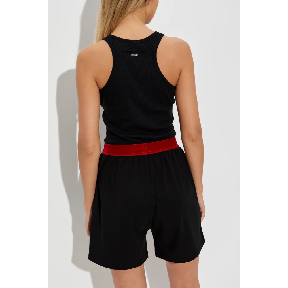 Dsquared2 Katoenen ondergoed shorts Black Dames