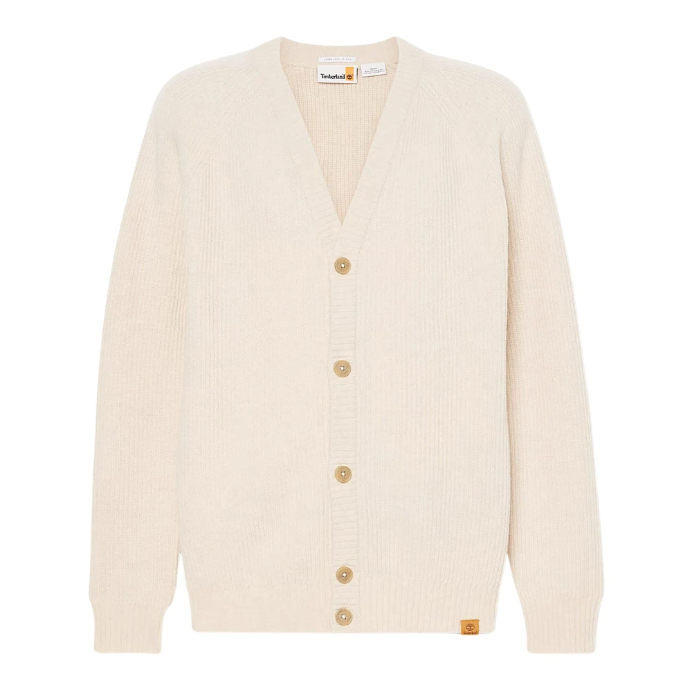 Timberland Raglan Phillips Brook Cardigan Beige Heren