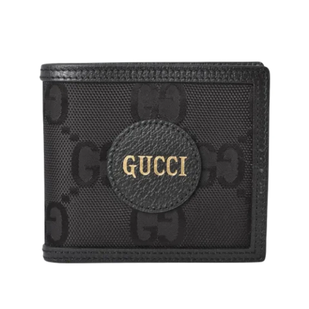 Gucci Vintage Pre-owned Leather wallets Black Heren