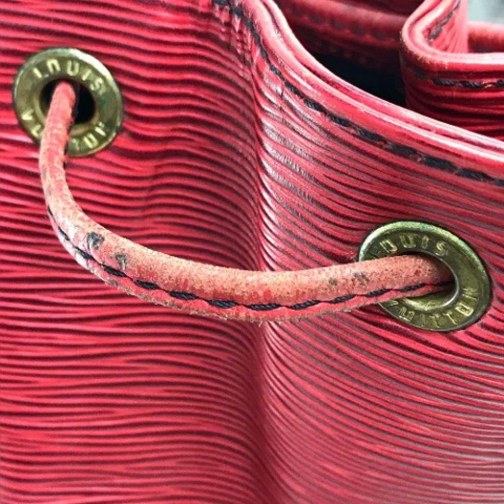 Louis Vuitton Vintage Pre-owned Leather louis-vuitton-bags Red Dames