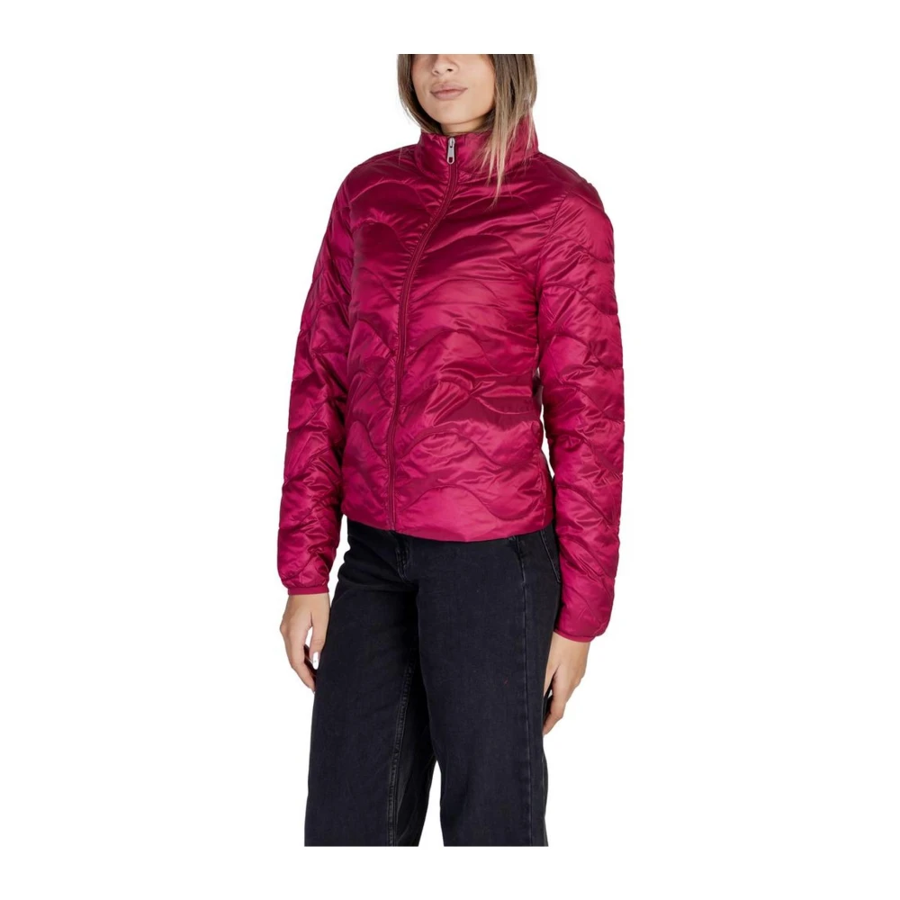 Only Multicolor Dames Jassen en Mantels Collectie Purple Dames