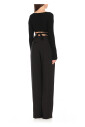 top-noir-en-viscose-avec-col-en-v