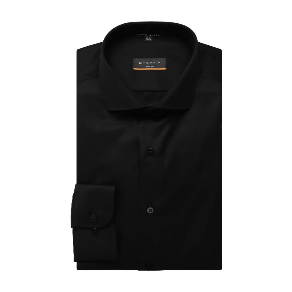 Eterna Formal Shirts Black Heren