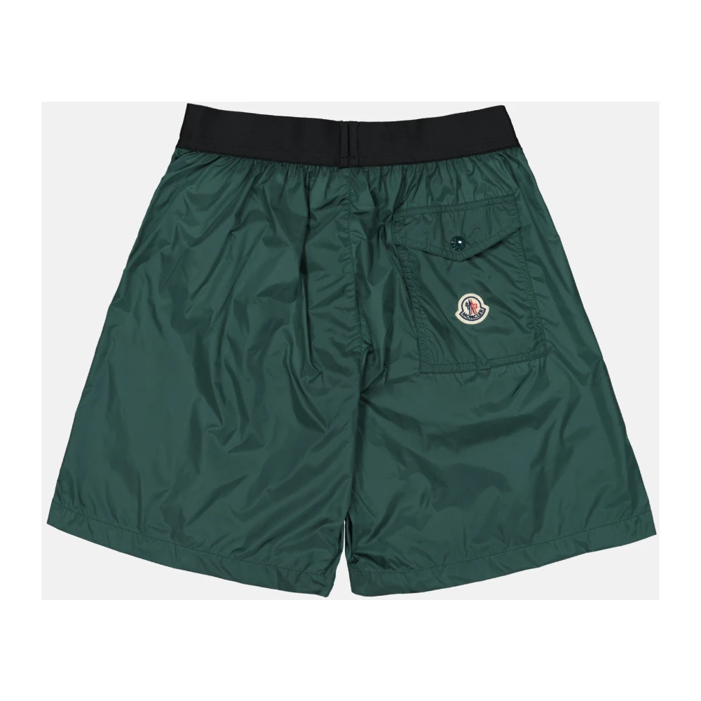 Moncler Logo Badpak Lang Model Green Heren