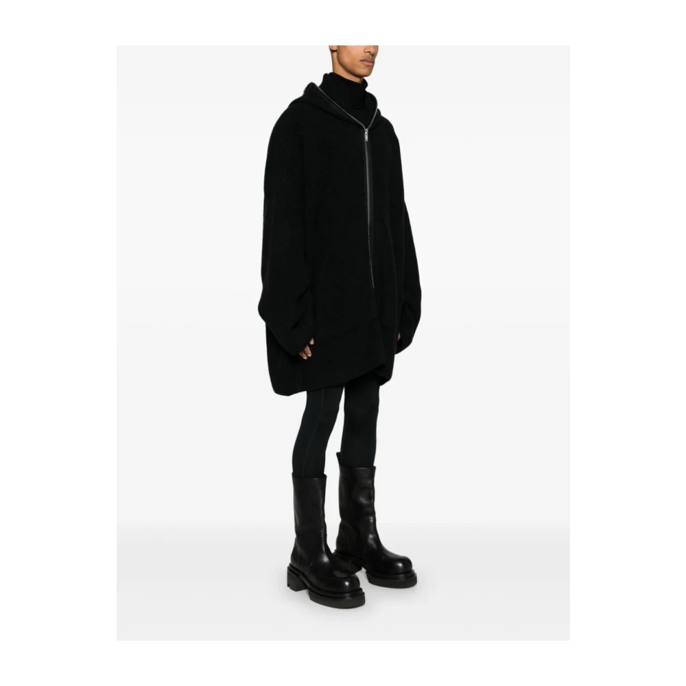 Rick Owens Gimp Over Cardigan Black Heren