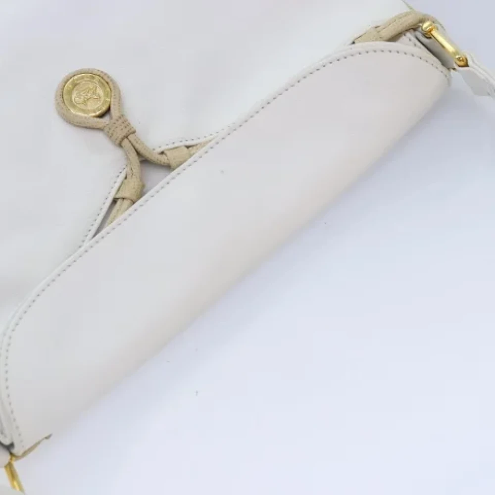 Celine Vintage Pre-owned Leather celine-bags White Dames