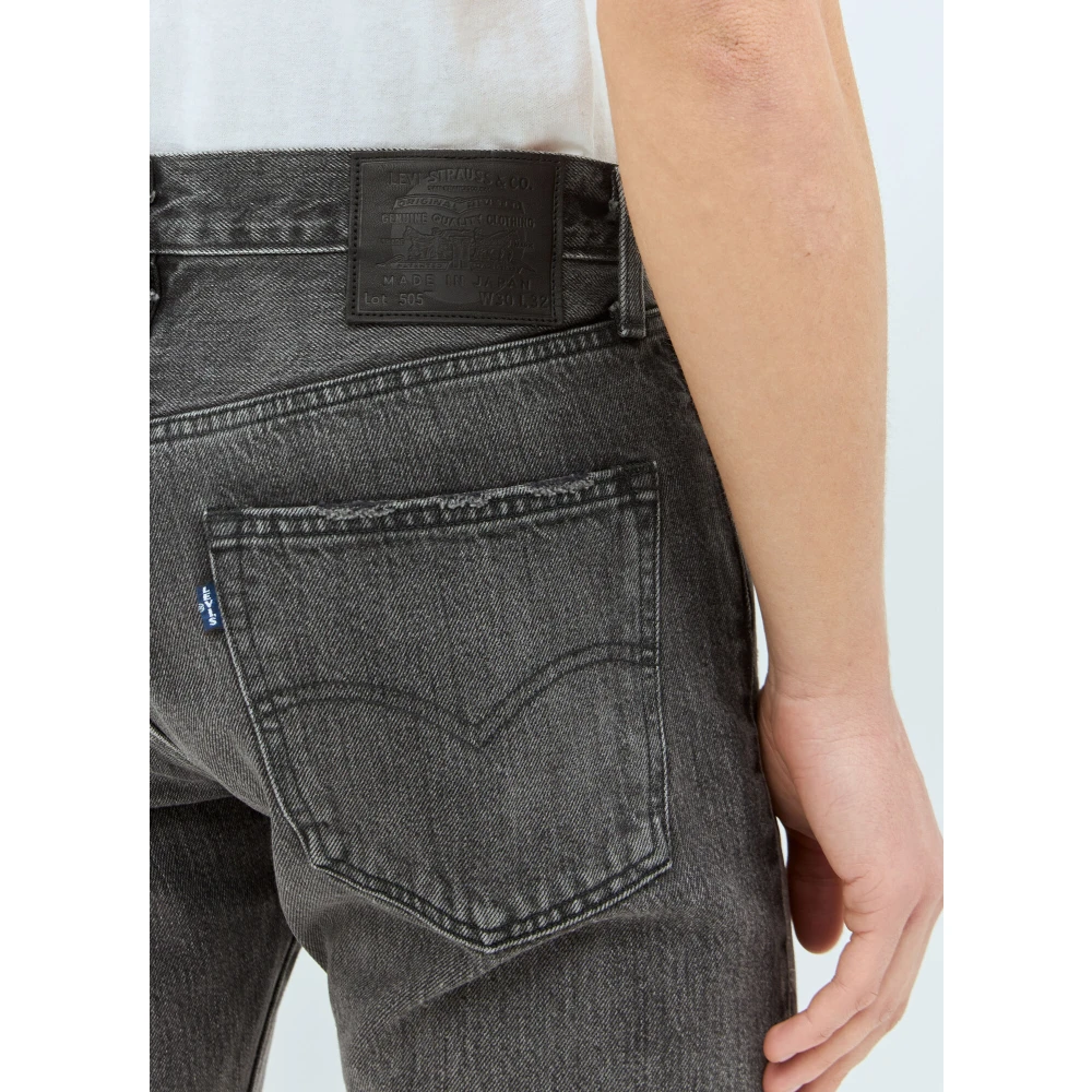 Levi's 505 Patchwork Jeans Black Heren