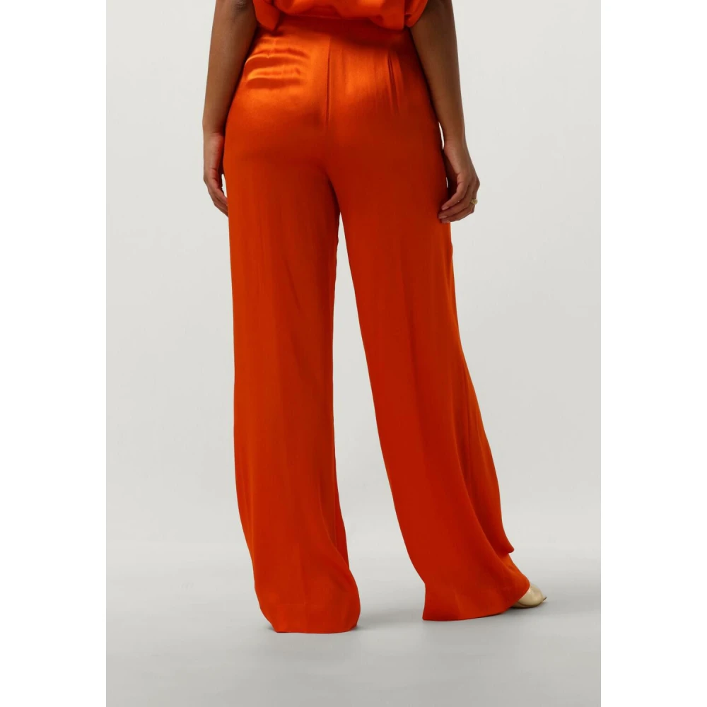 Semicouture Emmerson Broeken Oranje Orange Dames