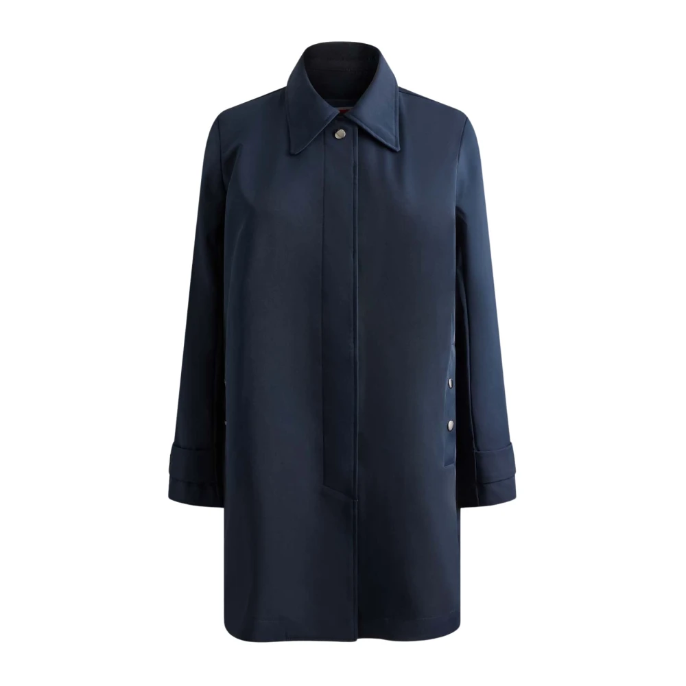 Fusalp Oriane Trench Coat Blue Dames