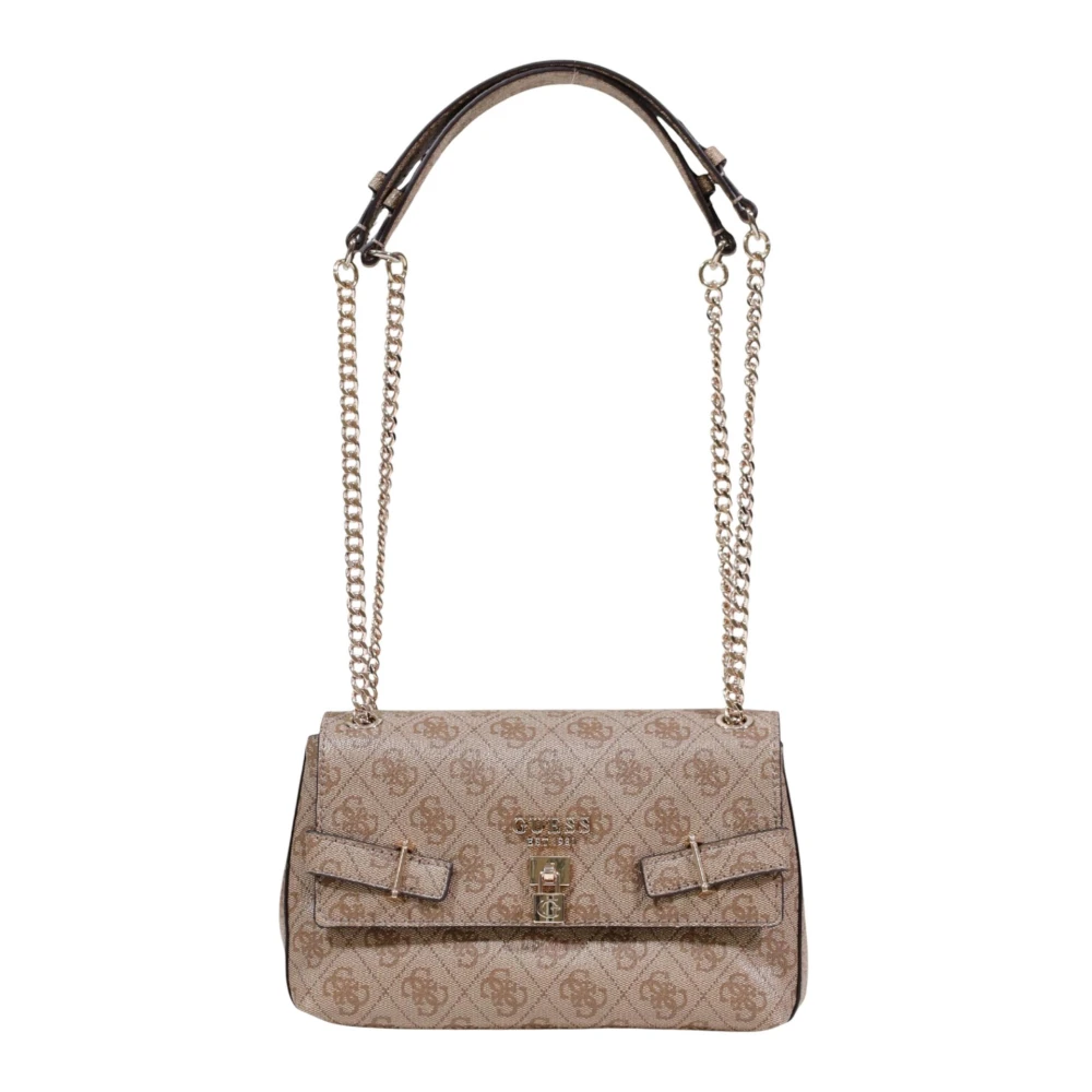 Guess Women's Beige Yesba Convertible Xbody Flap