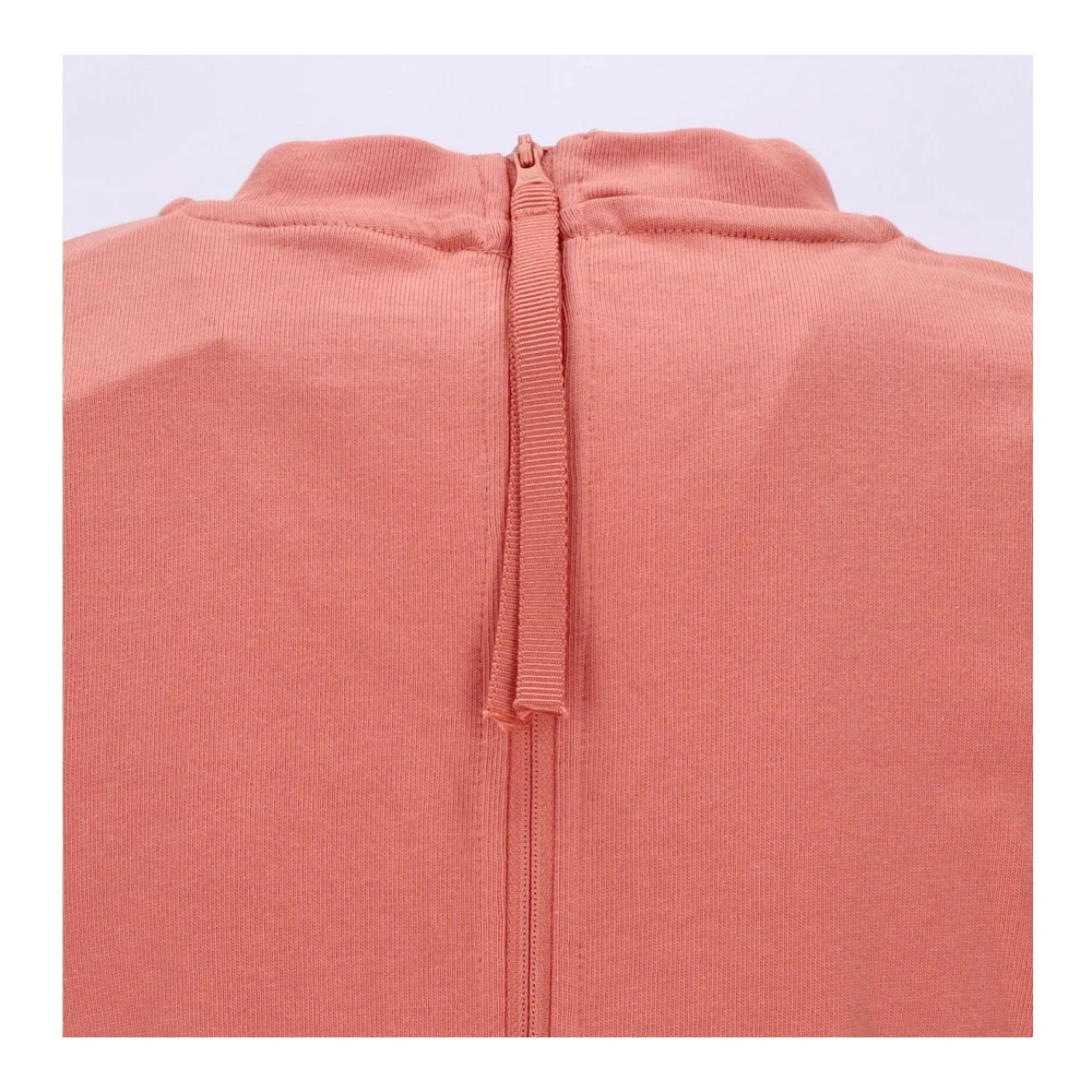 Nike Jersey Jumpsuit met Rits Orange Dames