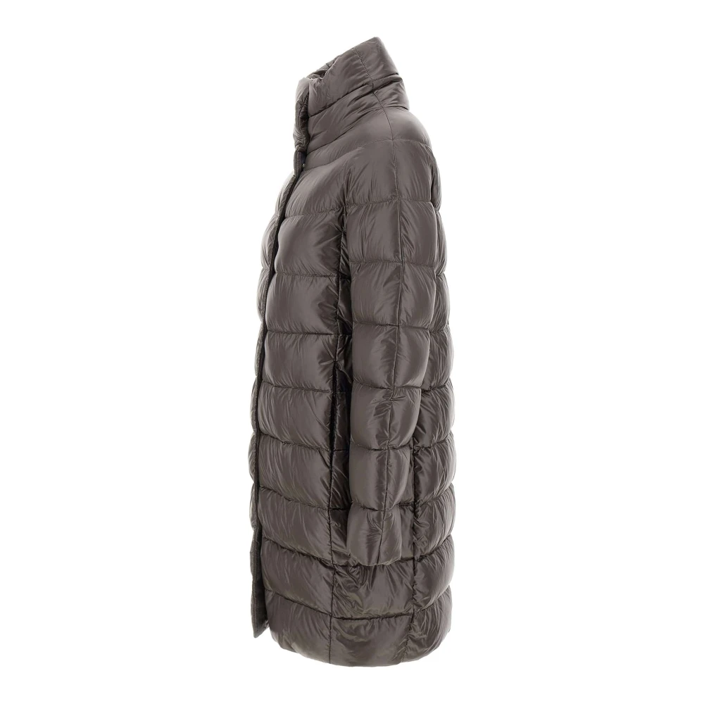 Herno Antracietgrijze Donsjas Eivorm Gray Dames