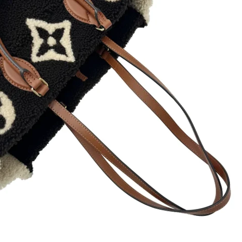 Louis Vuitton Vintage Pre-owned Fabric handbags Black Dames