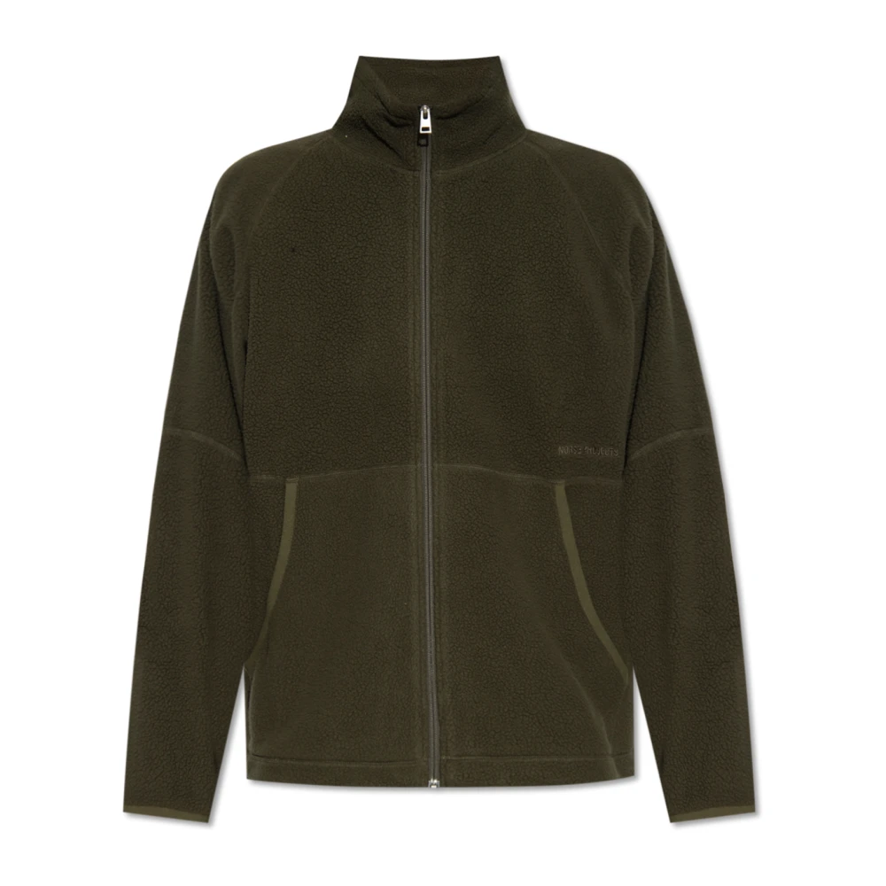 Norse Projects Tycho fleece sweatshirt Green Heren