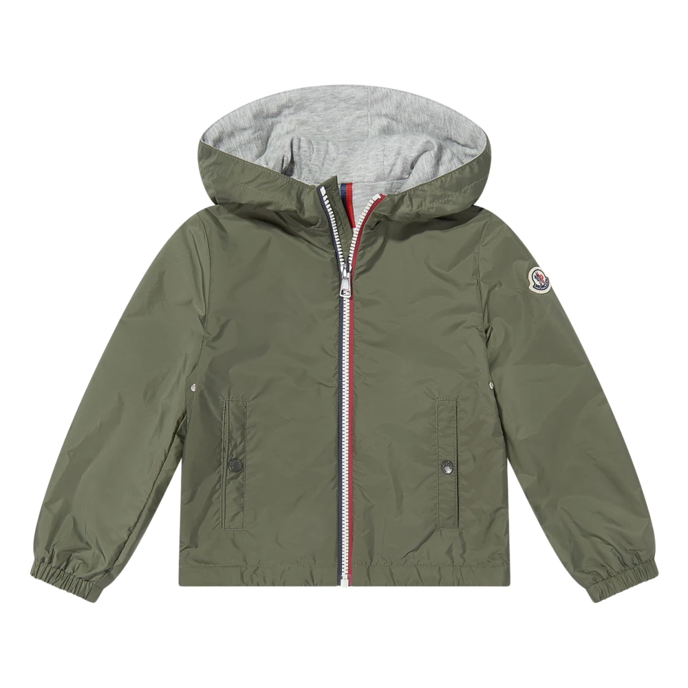 Moncler Green New Urville Jacket - Male - Light Jackets - 6 Y - Kids