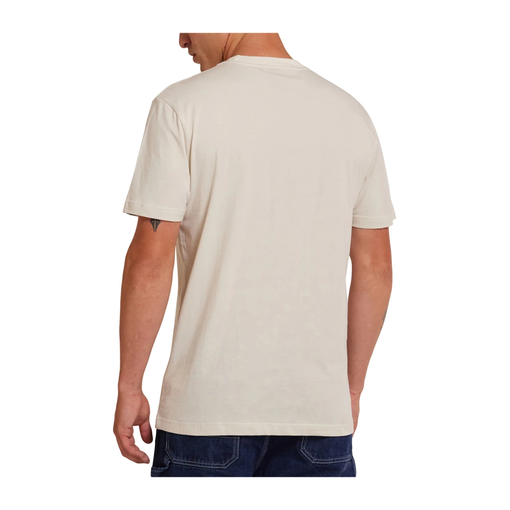 Deus Ex Machina Vintage White Sound Off Tee White Heren