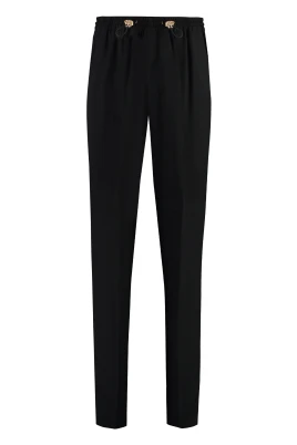 Stretch Viscose Trousers