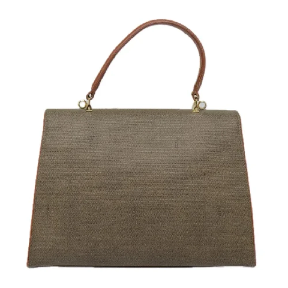 Fendi Vintage Pre-owned Leather fendi-bags Brown Dames