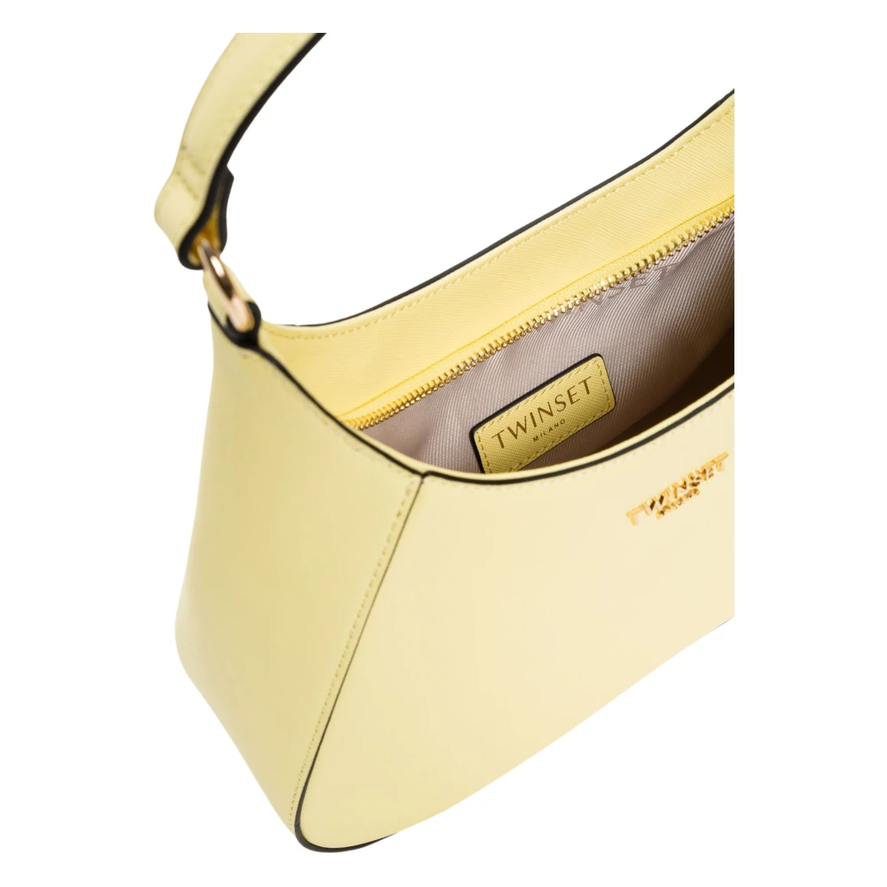 Twinset Gele Schoudertas met Stijl Yellow Dames