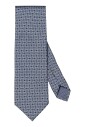 cravate-en-soie-bleue-geometrique