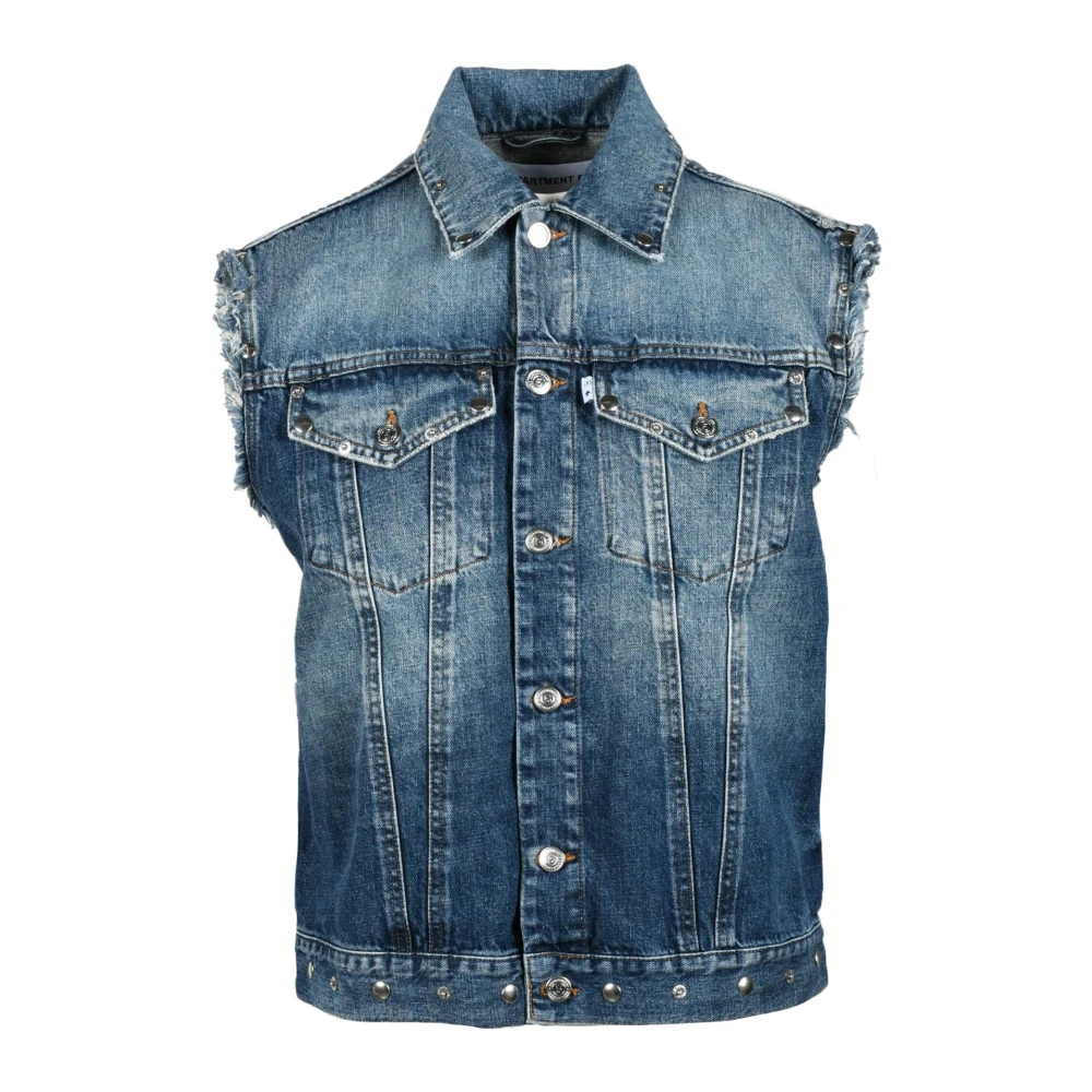 Department Five Stijlvolle katoenen bovenkleding Blue Dames