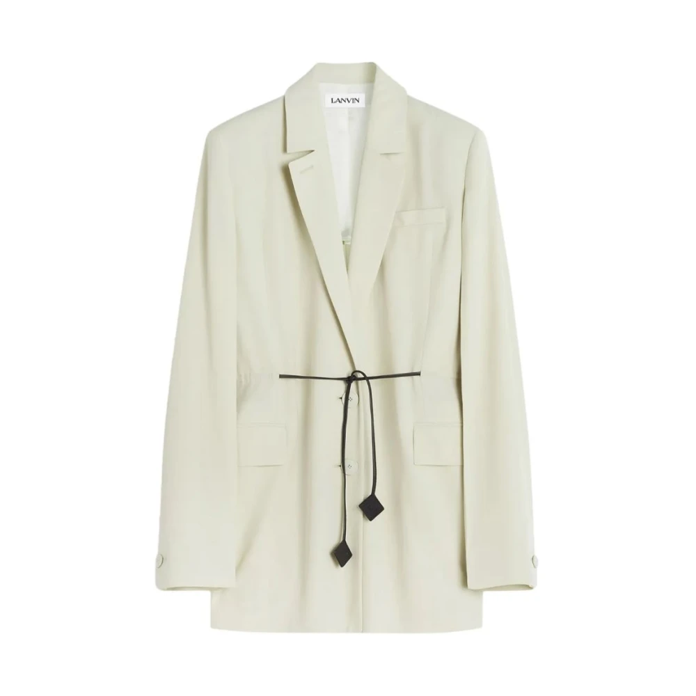 Lanvin Stijlvolle Jassen voor Mannen en Vrouwen Beige Dames
