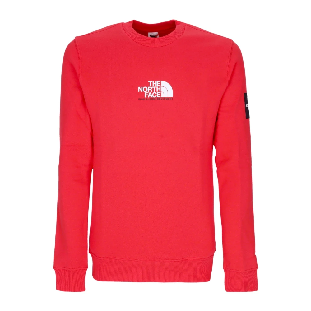 The North Face Men's Red Crewneck Sweatshirt