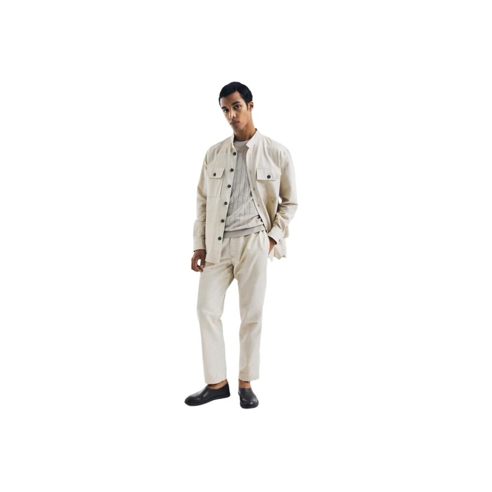 Paolo Pecora Stijlvolle Sweatshirts en Hoodies Beige Heren