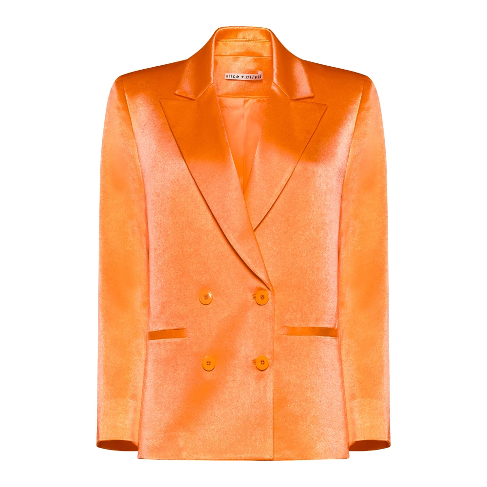 Alice + olivia Stijlvolle Jassen voor Vrouwen Orange Dames