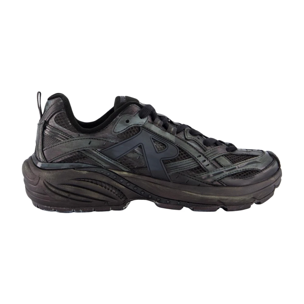 Represent Men's Black Sneakers, 7 Uk, Storm Runner Dip Dye