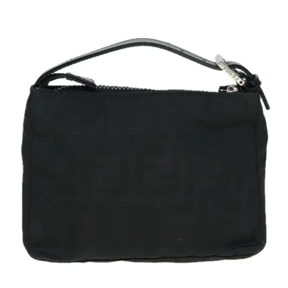 Fendi Vintage Pre-owned Canvas fendi-bags Black Dames